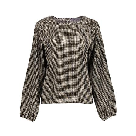 Geisha TOP Light Sand/Black , Grijs , Dames , Maat: L