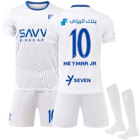 Al-Hilal Saudi FC:n 2024-2025 vieraspaita lapselle, numero 10 Neymar