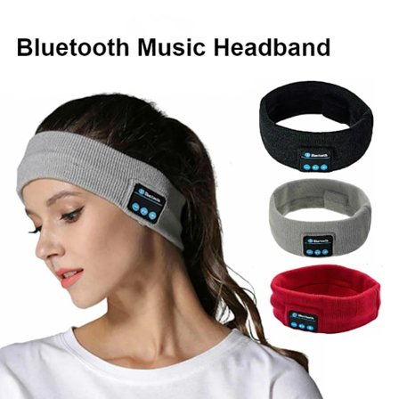 Trådlösa Bluetooth-hörlurar Huvudband Sovhörlurar Stereo