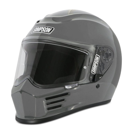 Helhjelm Simpson Speed 06 Solid Armor Grå XL