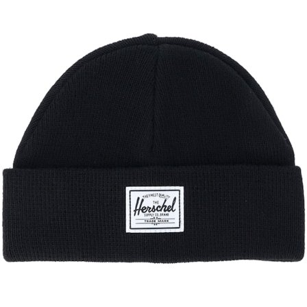 Herschel - Black - cuff - Beanie - Kids Elmer Baby Beanie Black Cuff - Hatstore