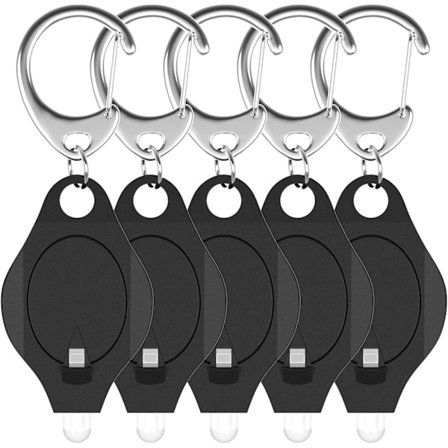 Mini Nøkkelring LED Bærbar Lommelykt Ultra Lys Batteri P,ZQKLA