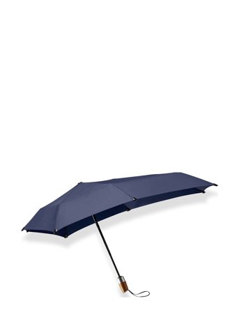 Senz Senz ° Mini Automatic Deluxe Foldable Storm Umbrella, - Navy - ONE SIZE