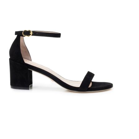 Stuart Weitzman Sandaler Sort, Dame Sandaler med hæl, Størrelse: 36 EU