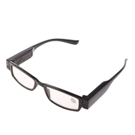 Light UP Multi Strength Brille LED-læsebriller Brille Dioptri Forstørrelsesglas
