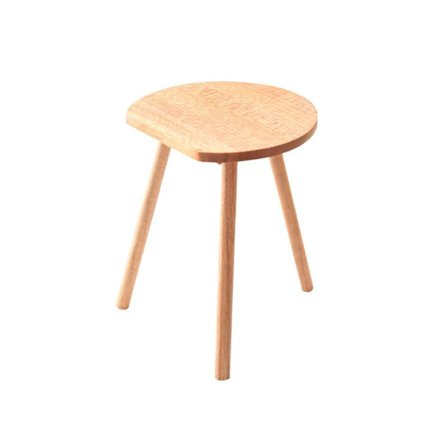 Dukkehus Tebord Halvrundt tebord Miniatureskrivebord