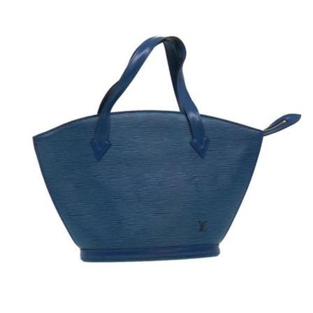 Louis Vuitton Vintage, Pre-owned Leather Saint Jacques bag Blauw, Dames, Maat:ONE Size