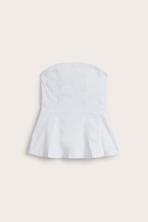 Kappahl | Bustier Hvit 42 | Hvit