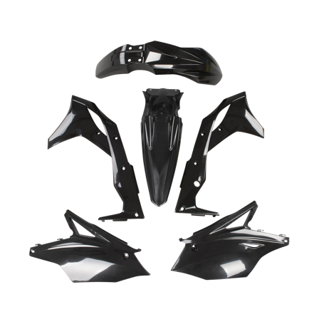 Kit Plastiche Acerbis Kawasaki Nero - Kawasaki KX 250F 2017-2017