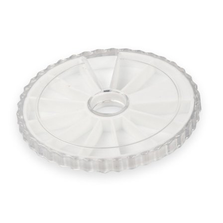 Opbevaringshjul 12-rums, tomt rhinstenshjul