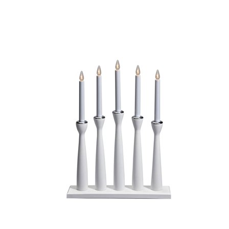 Markslöjd - Adventstake MÅSESKÄR Hvit