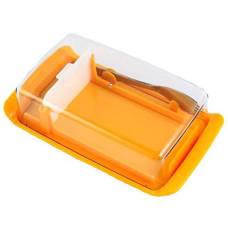 1 Sett Matboks Smørboks Smørkniv Hjemme Servise Oppbevaringsboks