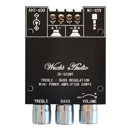 Bluetooth-yhteensopiva 5.0 vahvistinkortti 2.0 kanavainen High Power Audio Stereo Amplifier Board AUX 2*50W vahvistinkortti