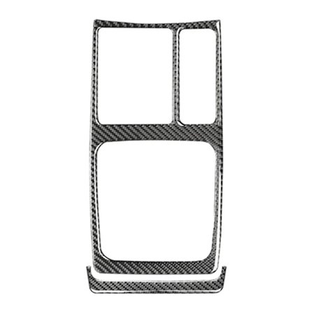 Til - 2008-2015 Carbon Fiber Bil Kontrol Gear Shifter Panel Klistermærke Cover Trim Decor