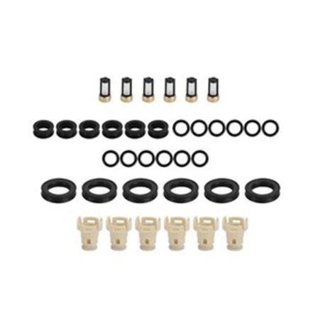 1 Set/36 st Bränsleinsprutningsreparationssatser O-ringar Packningar Filterlock för 3.4L V6 94-04 FJ585 23209-62040 23250-62040