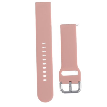 Klokkerem for Samsung/Huawei/Honor/Amazfit/Garmin/Moto 360 2. generasjon 42mm/Pebble Time Round Rosa