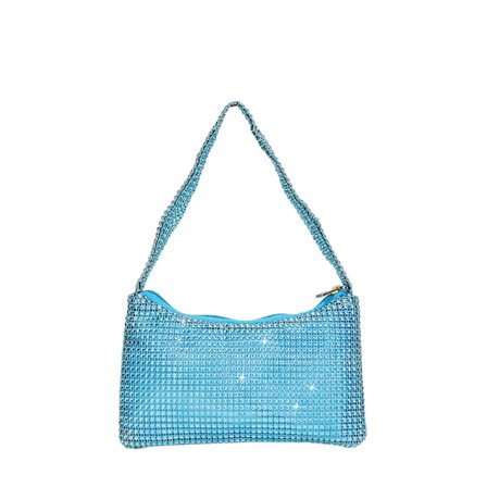 En glitrende dameskuldertaske, elegant og charmerende, perfekt til fester og arrangementer.