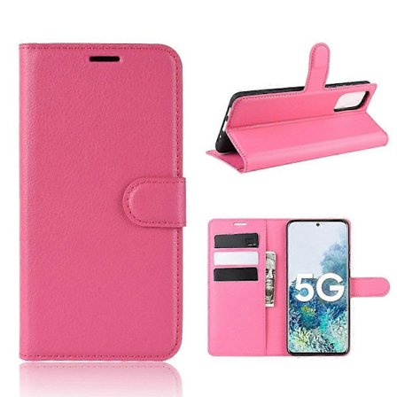 Magnetiskt Läder Litchi Skinnfodral Kompatibelt med Samsung Galaxy S20 FE 4G FE 5G S20 Lite S20 FE 2022 -WELLNGS