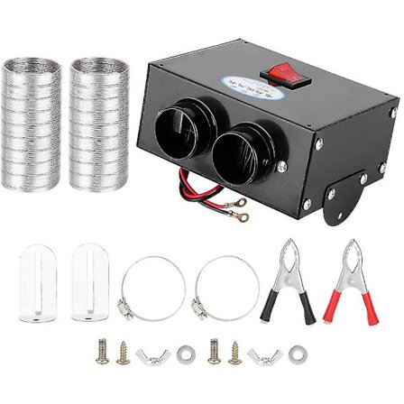 Bilvarmer, 500w Fullautomatisk Lav Støy Lavt Forbruk Bærbar Renser Luft Avriming Avdugger