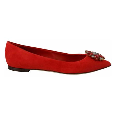 Dolce & Gabbana Loafers Rød, Dame, Størrelse: 37 EU
