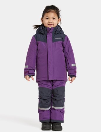 Didriksons Skare Kids Set - Purple - 92