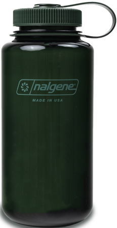 Nalgene Bottle 1 l Wide Mouth Sustain Jade - Termoser og Flasker