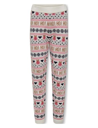 Kogxmas Present Pant Knt Patterned Kids Only