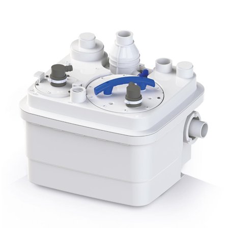 Saniflo Sanicubic 1 WP Pumpstation för mindre hushåll, Inomhusavlopp