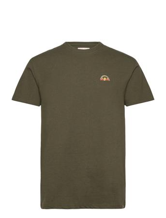 Loose T-Shirt Tops T-Kortærmet Skjorte Khaki Green Revolution
