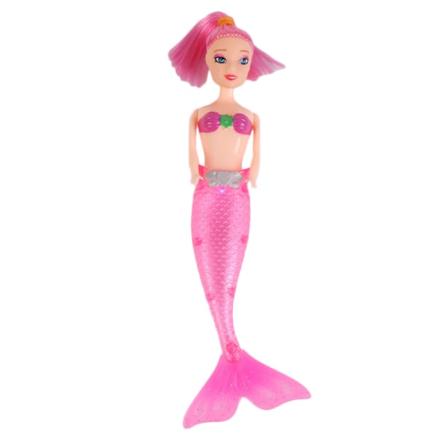 Vattentät blixt LED-ljus Simning Princess Girls Toy Present Dolls