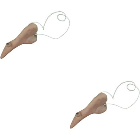 12 stk. Halloween Næse Rekvisitter Halloween Kostume Heks Udklædning Halloween Kostume Tilbehør Heksenæse Halloween Cosplay Tilbehør Børnekostumer