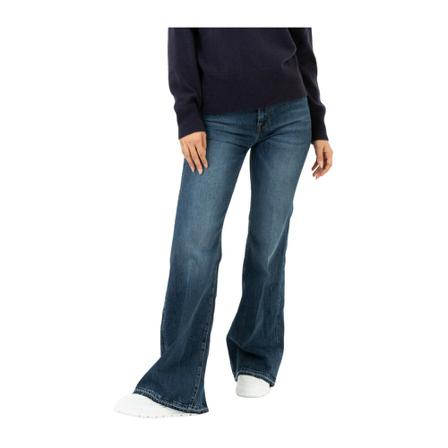 7 For All Mankind Flared Jeans , Blauw , Dames , Maat: W26