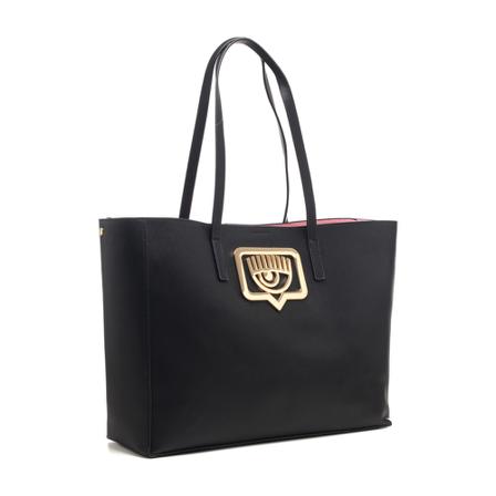 Chiara Ferragni Collection Handbags Sort, Dame Håndtasker, Størrelse: ONE Size