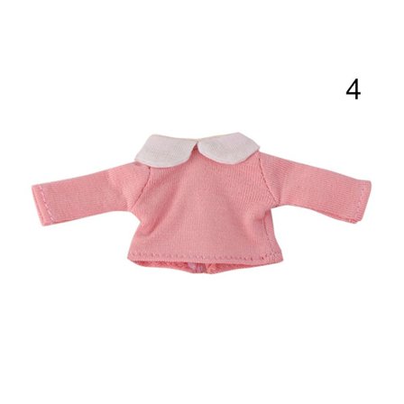 Mini Cotton Coat Doll T-shirt Toppar 4 4