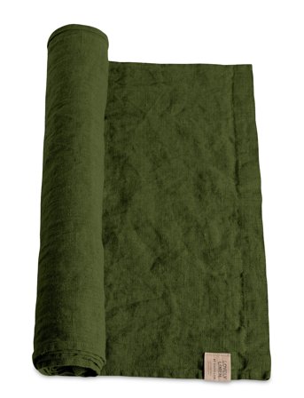Lovely Linen Lovely Table Runner - Green - 47X150CM