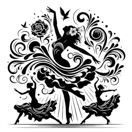 Balett Dans Affisch A4