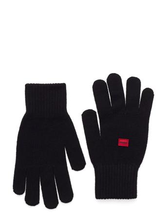 Waff 2 Accessories Gloves Finger Gloves Sort HUGO