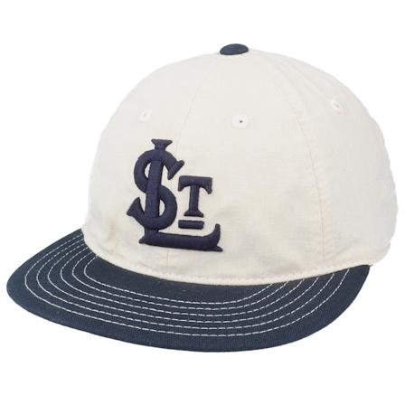 American Needle - Beige snapback Caps - St: Louis Terriers Line Out Ivory/Navy Strapback @ Hatstore