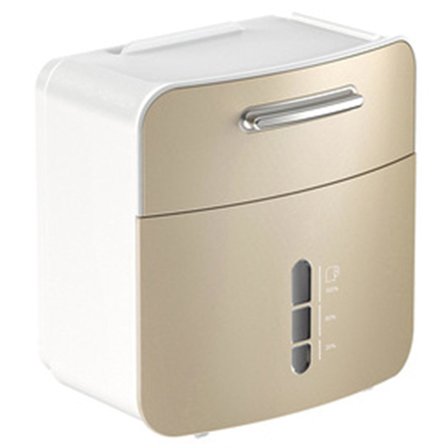 Badrumsförvaring Toalettpappershållare Badrumsförvaringshylla Hylla Guld