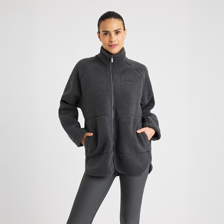 Træningsjakker & Veste Röhnisch Cloud Pile Jakke Sort - Bodyman.dk