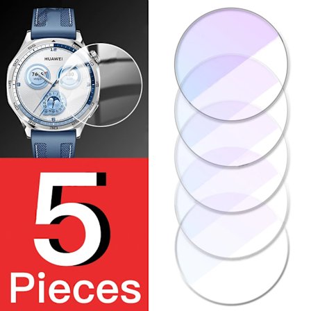 Skärmskydd i härdat glas för Huawei Watch GT 5 Pro 42mm 46mm Full Cover Anti-scratch Film för Huawei GT5 41mm Tillbehör