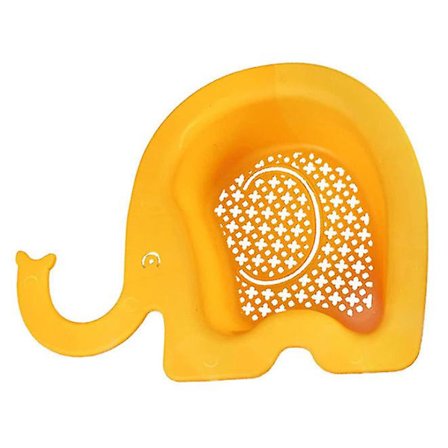 Kökssvaskavloppskorg Elefant Avloppshållare Diskhossil med diskborste Multifunktionell Kökssvaskavloppskorg Korg