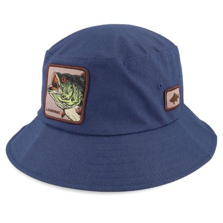 Skillfish - Blå bucket Hatt - Laxborre Color Navy Bucket @ Hatstore