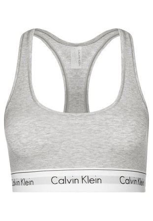 Calvin Klein Undertøj Modern Cotton Bralette Grå S, Tøj & Bolig, Bh'er, Bh'er Uden Bøjle