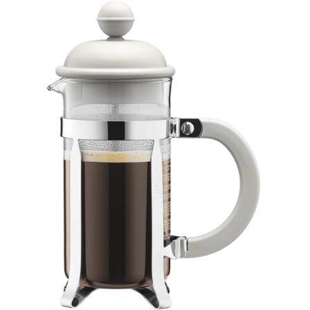 Bodum Caffetiera Presskanne 3 kopper 0,35L Hvit - Kjøp kaffemaskin hos Bakeren og Kokken