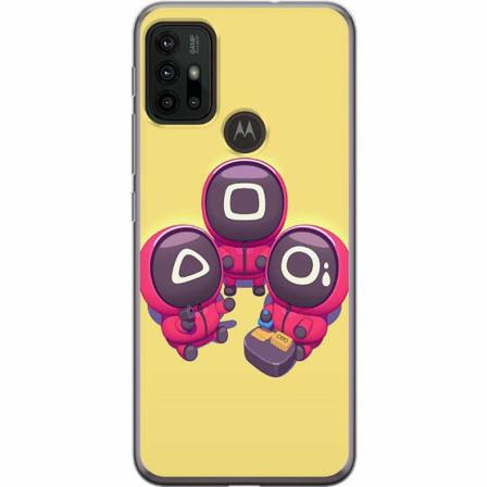 Motorola Moto G30 Mjukt Skal - Squid Game