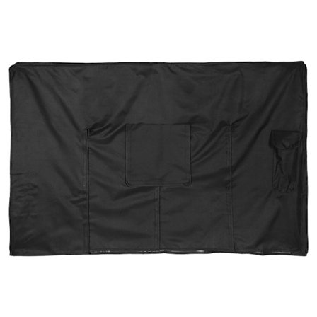 55 tuuman ulkokäyttöön tarkoitettu pölytiivis television suojus, säänkestävä TV-suoja kaukosäätimen taskulla