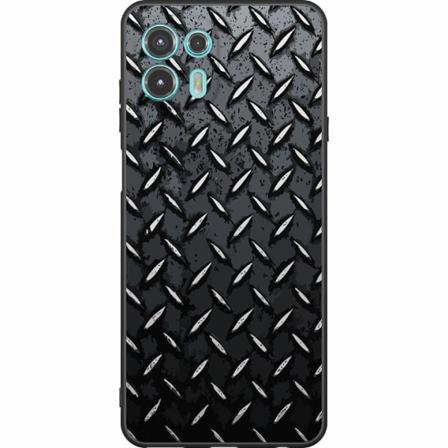 Motorola Edge 20 Lite Svart Skal Metalliskt Mönster
