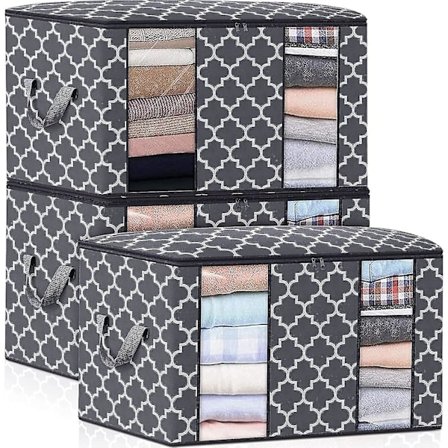 Förvaringsväska 100l Stor Vikbar E Garderob Organizer