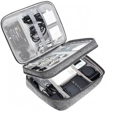Kabel Opbevaring Taske Vandtæt Digital Elektronisk Arrangør Bærbar Opbevaring Taske